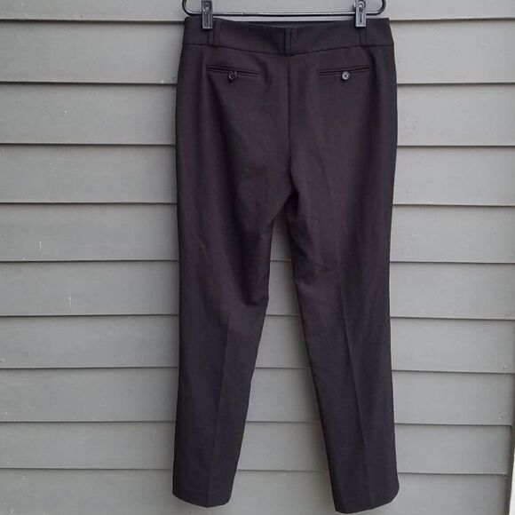 Classics!!  Anne Klein Black Trousers / Dress Pants Size 8   Designer!! - Picture 7 of 9